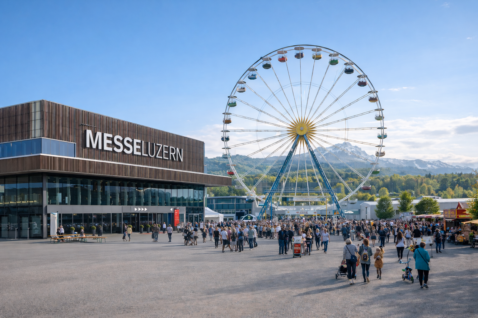 LUGA Frühlingsmesse Panorama