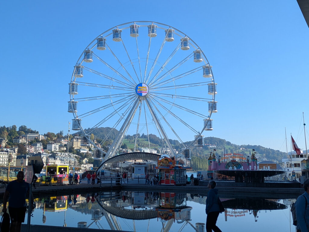 Originalaufnahme Riesenrad Luzern Määs